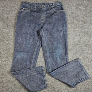 Carhartt FR Flame Resistant Jeans Men's 38x36 Signature Denim Relaxed Fit CAT 2